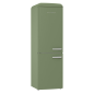 GORENJE ONRK 619 DOL-L Gorenje Retro Collection Kühl- / Gefrierkombination (D, 192,0 kWh, 1940 mm hoch, Oliv)