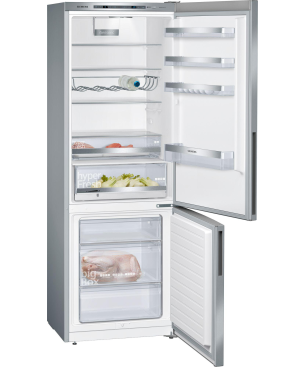 SIEMENS KG49EAICA iQ500 Kühlgefrierkombination (C, 163 kWh, 2010 mm hoch, Inox-antifingerprint)