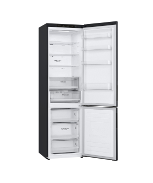 LG GBP62MCNBC Serie 6 Kühlgefrierkombination (B, 137 kWh, 2030 mm hoch, Matte Black)