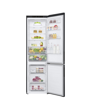 LG GBP62MCNBC Serie 6 Kühlgefrierkombination (B, 137 kWh, 2030 mm hoch, Matte Black)