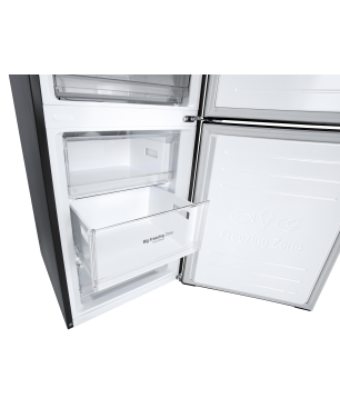 LG GBP62MCNBC Serie 6 Kühlgefrierkombination (B, 137 kWh, 2030 mm hoch, Matte Black)