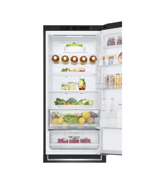 LG GBB62MCGCN1 Serie 6 Kühlgefrierkombination (C, 172 kWh, 2030 mm hoch, Matte Black)