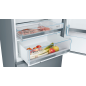 BOSCH KGE49AICA Kühlgefrierkombination (C, 163 kWh, 2010 mm hoch, inox-antifingerprint) BOSCH KGE49AICA Kühlgefrierkombination (C, 163 kWh, 2010 mm hoch, inox-antifingerprint)