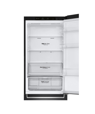 LG GBB61MCGCN1 Kühlgefrierkombination (C, 171 kWh, 1860 mm hoch, Matte Black)