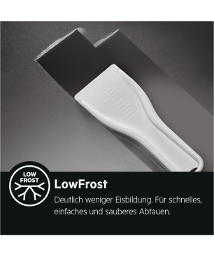 AEG SCE714FALS Serie 5000 mit ColdSense Kühlgefrierkombination (F, 253 kWh, 1441 mm hoch, Weiß)