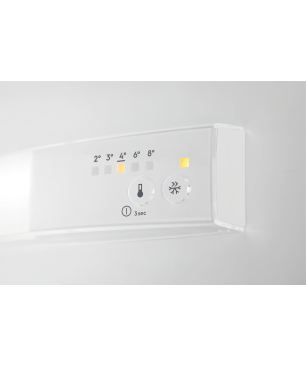 AEG SCE714FALS Serie 5000 mit ColdSense Kühlgefrierkombination (F, 253 kWh, 1441 mm hoch, Weiß)