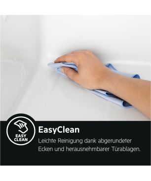 AEG SCE714FALS Serie 5000 mit ColdSense Kühlgefrierkombination (F, 253 kWh, 1441 mm hoch, Weiß)