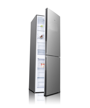 KOENIC KFK 611 C NF Kühlgefrierkombination (C, 159 kWh, 1850 mm hoch, Inox)