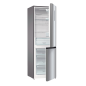 GORENJE NRK61CAXL4 Kühl-Gefrierkombination (C, 160 kWh, 185 cm hoch, Dunkelgraues Edelstahl)