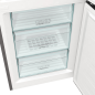 GORENJE NRK61CAXL4 Kühl-Gefrierkombination (C, 160 kWh, 185 cm hoch, Dunkelgraues Edelstahl)