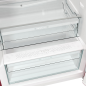 GORENJE ORB615DR Retro Collection Kühlschrank (126,2 kWh/Jahr, D, 1525 mm hoch, Bordeaux)
