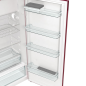 GORENJE ORB615DR Retro Collection Kühlschrank (126,2 kWh/Jahr, D, 1525 mm hoch, Bordeaux)