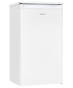 EXQUISIT KS86-0-090F weissPV Kühlschrank (F, 845 mm hoch, Weiß)