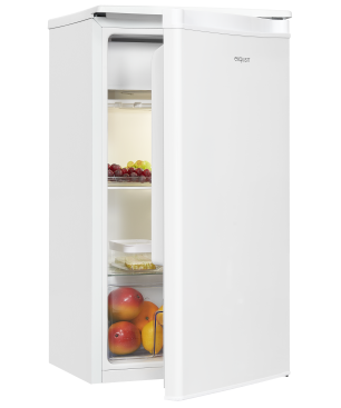 EXQUISIT KS86-0-090F weissPV Kühlschrank (F, 845 mm hoch, Weiß)