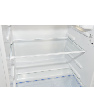 EXQUISIT KS86-0-090F weissPV Kühlschrank (F, 845 mm hoch, Weiß)