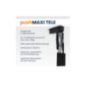 CLEVERUP pushMAXI-TELE schwarz TV Deckenhalter, Schwarz