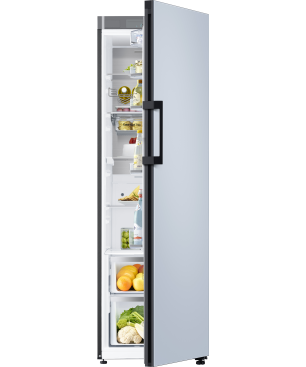 SAMSUNG RR39A746348/EG Bespoke Kühlschrank (E, 1853 mm hoch, Satin Sky Blue)