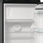 GORENJE ORB615DBK Retro Collection Kühlschrank (D, 1525 mm hoch, Schwarz)