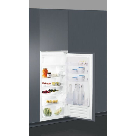 INDESIT SZ12A2D / I1 Kühlschrank (F, 122 cm hoch, Edelstahl)