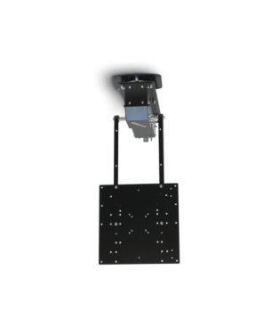 CLEVERUP pushMAXI schwarz TV Deckenhalter, Schwarz