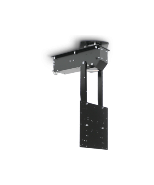 CLEVERUP pushMAXI schwarz TV Deckenhalter, Schwarz