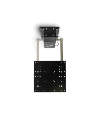 CLEVERUP pushMINI schwarz TV Deckenhalter, Schwarz