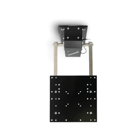 CLEVERUP pushMINI schwarz TV Deckenhalter, Schwarz