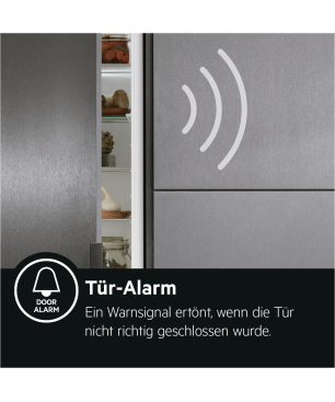 AEG SFE888D1AF Serie 5000 mit OptiSpace Kühlschrank (D, 873 mm hoch, Weiß)