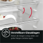 AEG SFE888D1AF Serie 5000 mit OptiSpace Kühlschrank (D, 873 mm hoch, Weiß)