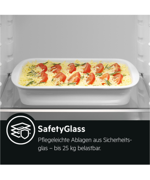 AEG SFE888D1AF Serie 5000 mit OptiSpace Kühlschrank (D, 873 mm hoch, Weiß)
