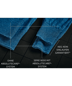 AEG T8DE88595D Wärmepumpentrockner Serie 8000 mit AbsoluteCare Trommelsteuerung (9 kg , A++)