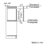 SIEMENS GI21VAFE0 Gefrierschrank (E, 98 Liter, 874 mm hoch)