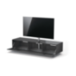 JUST BY SPECTRAL TV-Soundbar-Lowboard mit TV-Halterung VESA600. JRL 1654T. Breite 165cm. Black. TV-Soundbar-Lowboard