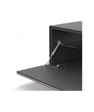 JUST BY SPECTRAL TV-Lowboard JRL 1650T mit Schublade und TV-Halterung VESA400. Breite 165cm. Black. TV-Lowboard