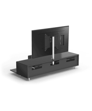 JUST BY SPECTRAL TV-Lowboard JRL 1650T mit Schublade und TV-Halterung VESA400. Breite 165cm. Black. TV-Lowboard