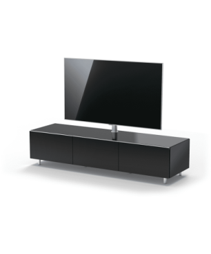 JUST BY SPECTRAL TV-Lowboard JRL 1650T mit Schublade und TV-Halterung VESA400. Breite 165cm. Black. TV-Lowboard