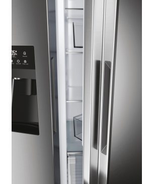 HAIER HSR5918DIMP SBS 90 SERIE 5 Side-by-Side (D, 1775 mm hoch, Edelstahl)