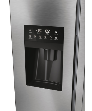 HAIER HSR5918DIMP SBS 90 SERIE 5 Side-by-Side (D, 1775 mm hoch, Edelstahl)