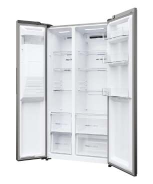 HAIER HSR5918DIMP SBS 90 SERIE 5 Side-by-Side (D, 1775 mm hoch, Edelstahl)
