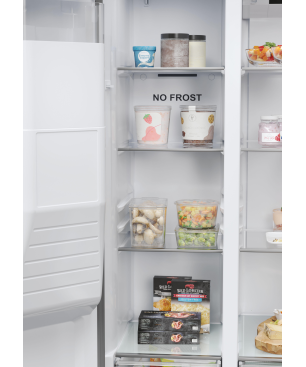 HAIER HSR5918DIMP SBS 90 SERIE 5 Side-by-Side (D, 1775 mm hoch, Edelstahl)