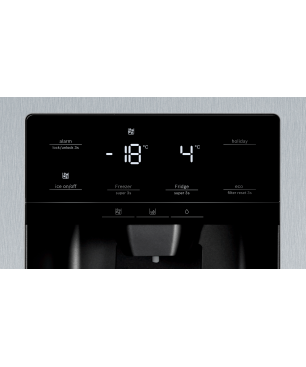 BOSCH KAD 93 VIFP Side by Side (F, 1787 mm hoch, Inox-antifingerprint)