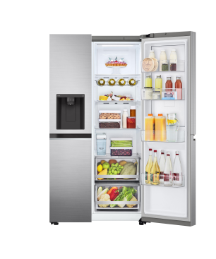 LG GSJV71PZLE Side-by-Side (E, 1790 mm hoch, Platinum Silver)