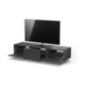 JUST BY SPECTRAL TV-Lowboard mit Schublade JRL 1650T-SL. Breite 165cm. Black. TV-Lowboard