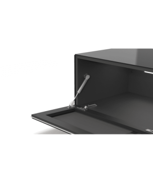 JUST BY SPECTRAL TV-Soundbar-Lowboard mit TV-Halterung VESA400. JRL 1104T. Breite 111cm. Black. TV-Soundbar-Lowboard