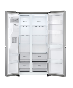 LG GSJV70PZTE Side-by-Side (E, 1790 mm hoch, Platinum Silver)