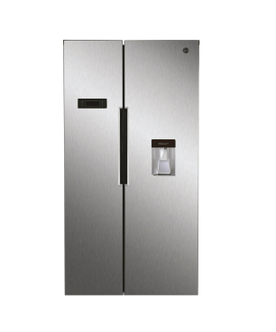 HOOVER HHSBSO 6174XWD SIDE BY SIDE (312 kWh, E, 177 cm hoch, Inox)