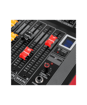 POWER DYNAMICS PDM-S804A 8-Kanal Mischpult, Schwarz