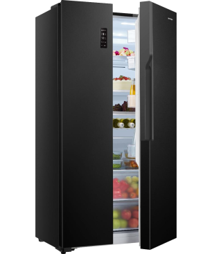 GORENJE NRS918EMB Side-by-Side (E, 1786 mm hoch, Schwarz)