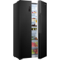 GORENJE NRS918EMB Side-by-Side (E, 1786 mm hoch, Schwarz)