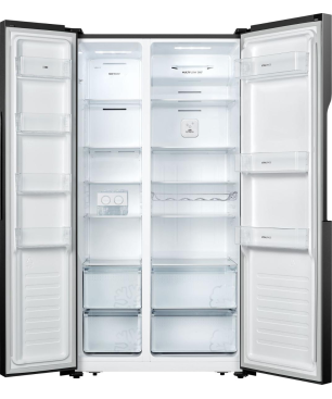 GORENJE NRS918EMB Side-by-Side (E, 1786 mm hoch, Schwarz)